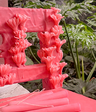 Flores Altar Chair Sculpture  – Rosa