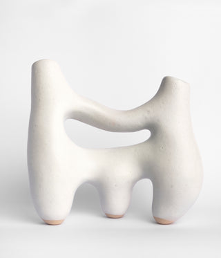 Symbiosis Vase - White Bone