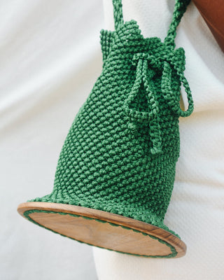 Knit Bucket Bag – Botella