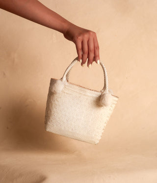 Mini Magdalena Canasta Bag – Hueso