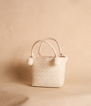 Mini Magdalena Canasta Bag – Hueso